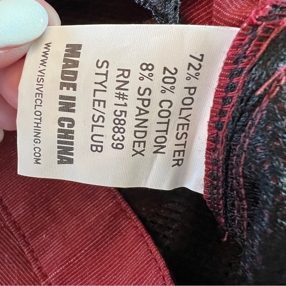 Red Hybrid Shorts - Size 30 - Picture 7 of 7